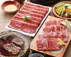 松阪牛 焼肉とすきやき肉